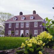 Pennsbury Manor, one of many gorgeous mansions in Morrisville, PA along the D&L Trail