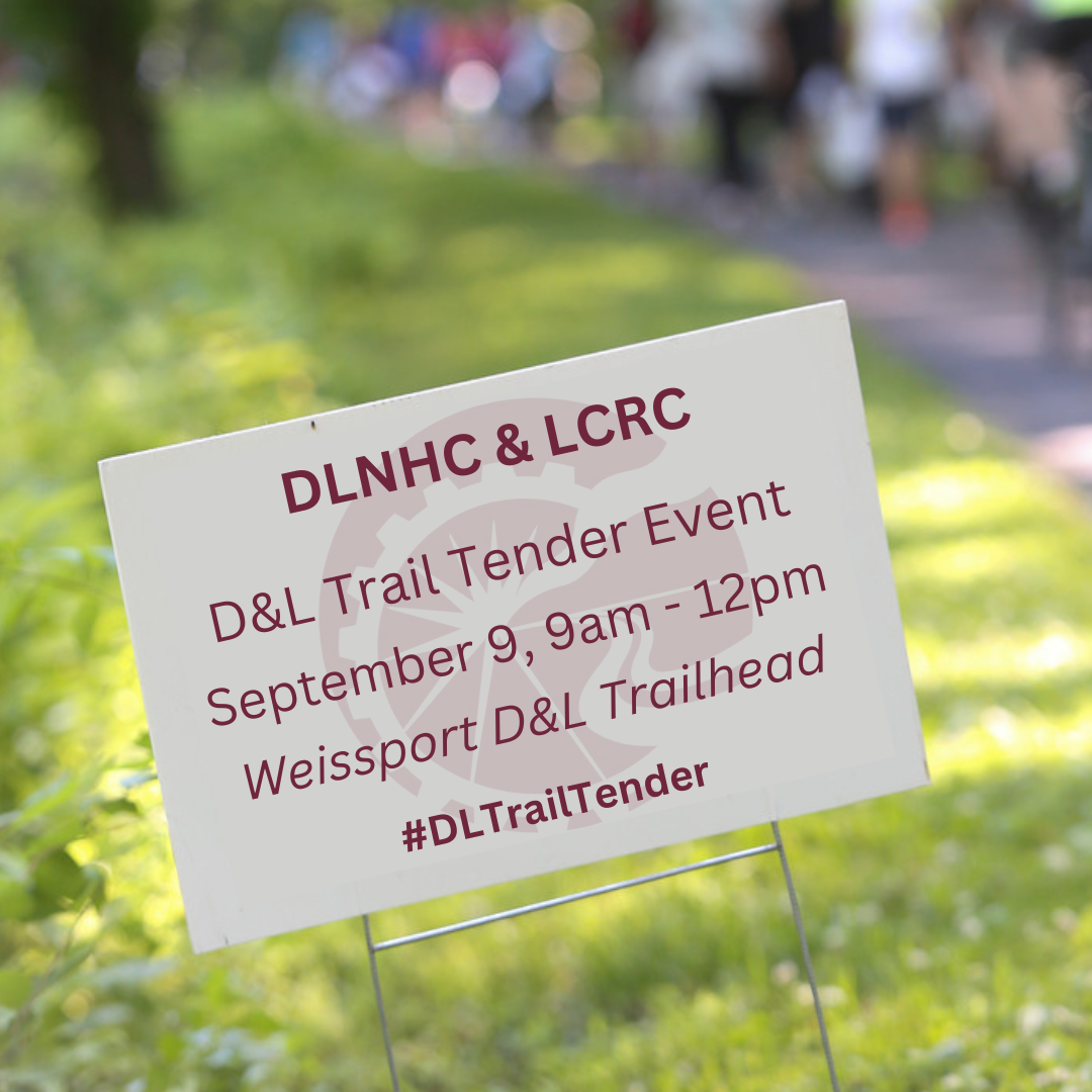 DLNHC & LCRC D&L Trail Tender Cleanup