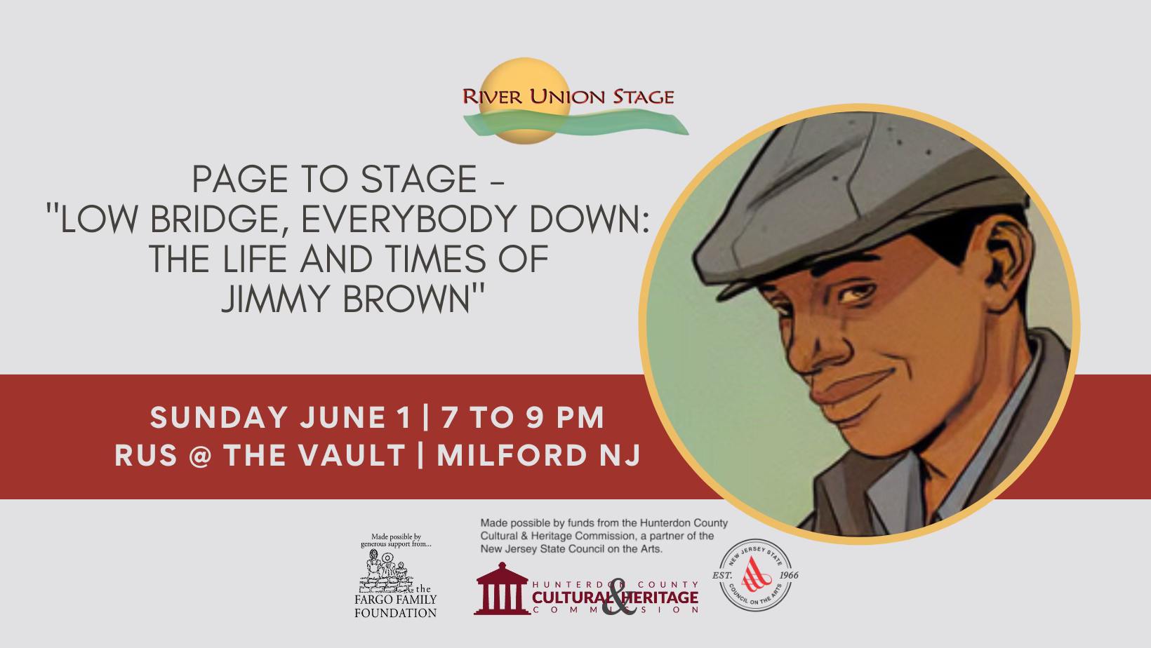 Page to Stage - "Low Bridge, Everybody Down: The Life and Times of Jimmy Brown"