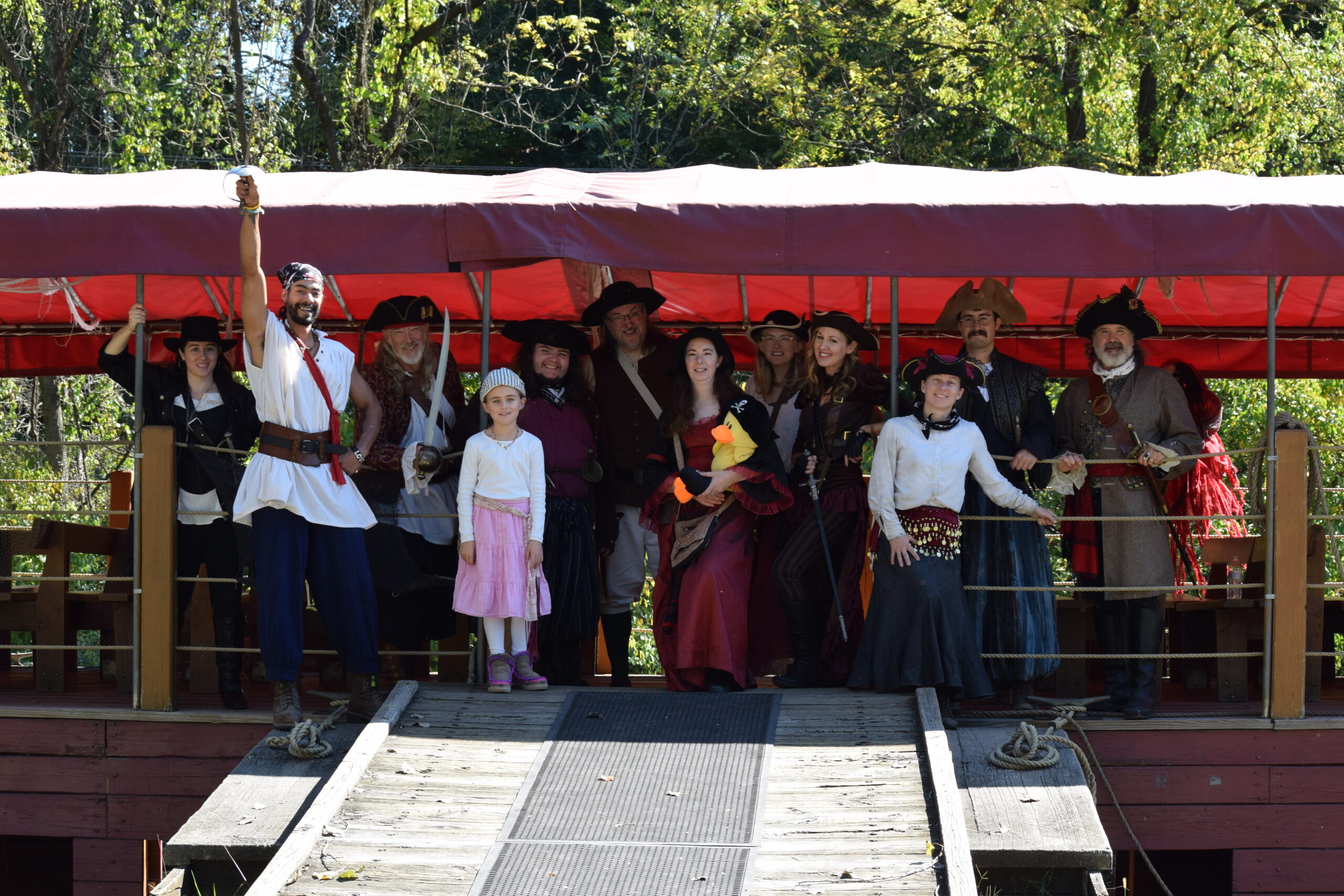 Pirate Day at the National Canal Museum