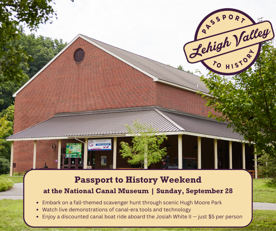 Passport to History Weekend at the National Canal Museum